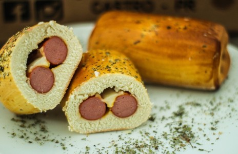 Enrolado de salsicha