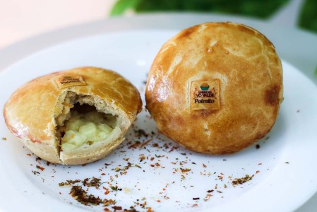 Empada de palmito